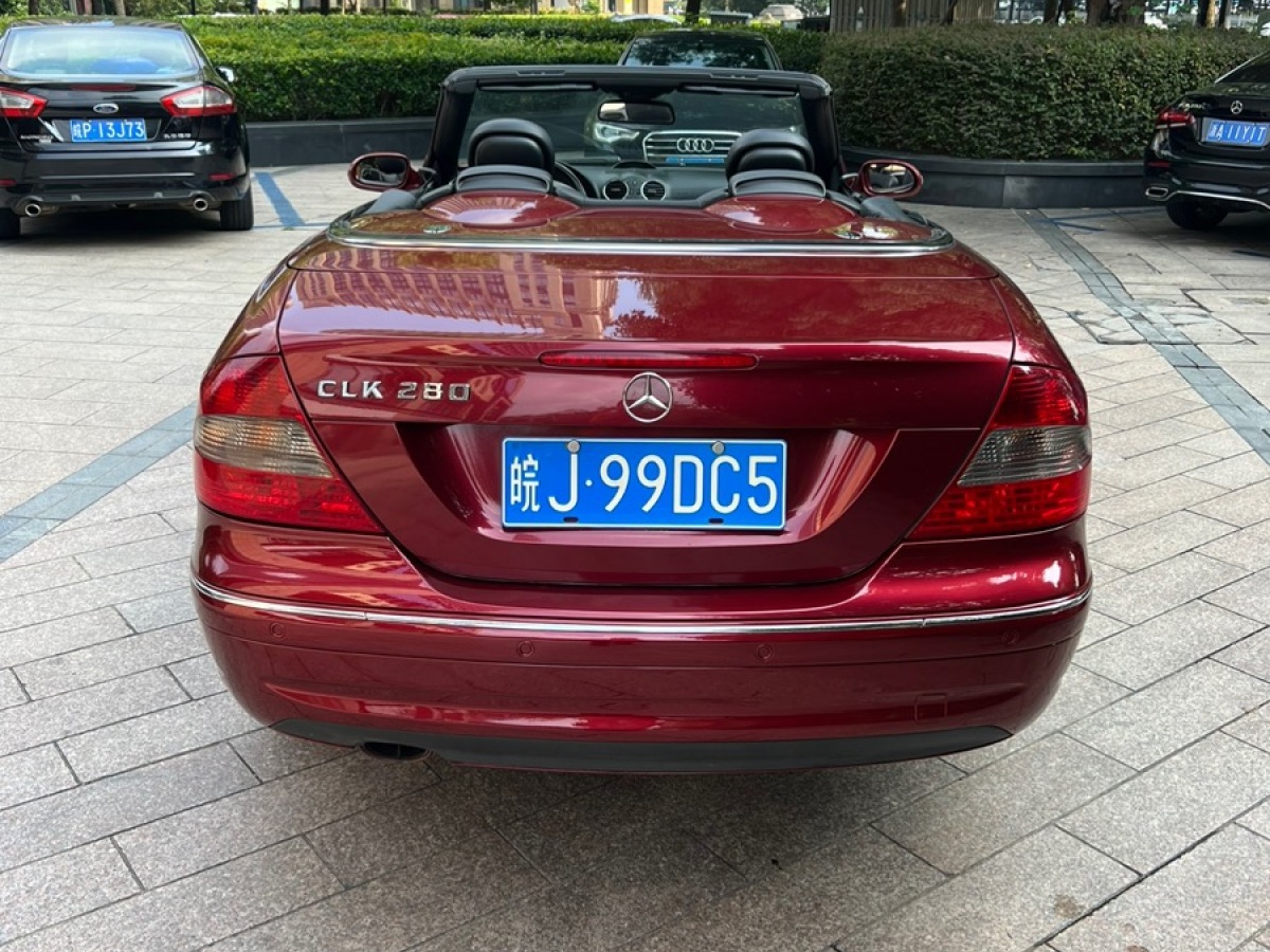 奔馳 奔馳CLK級(jí)  2006款 CLK 280 敞篷跑車圖片