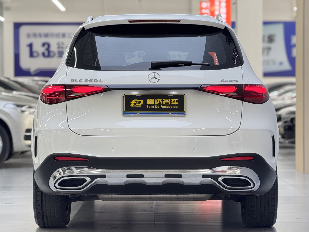 2023年8月奔馳 奔馳GLC  2024款 改款 GLC 260 L 4MATIC 豪華型 5座