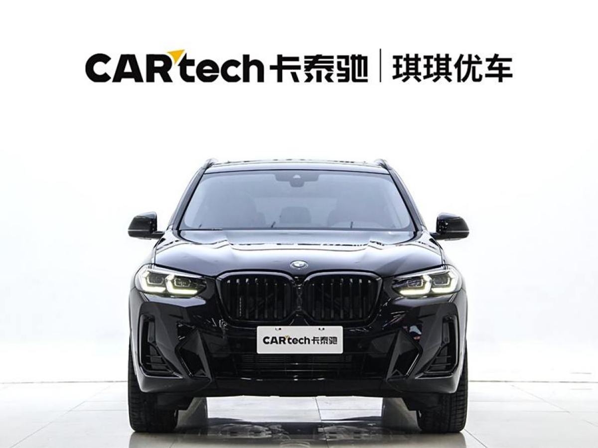 寶馬 寶馬X3  2022款 改款 xDrive30i 領(lǐng)先型 M曜夜套裝圖片