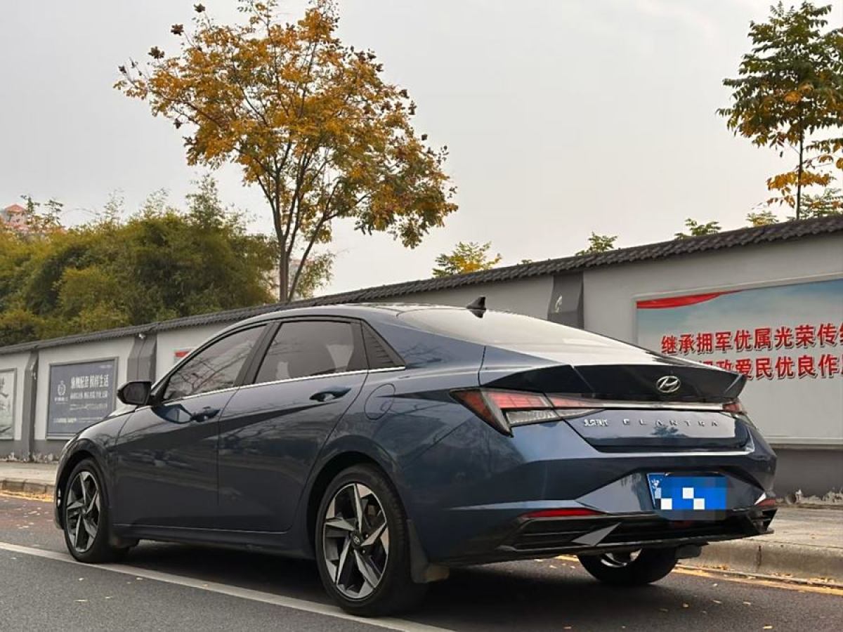 現(xiàn)代 伊蘭特  2022款 1.5L CVT GLX精英版圖片