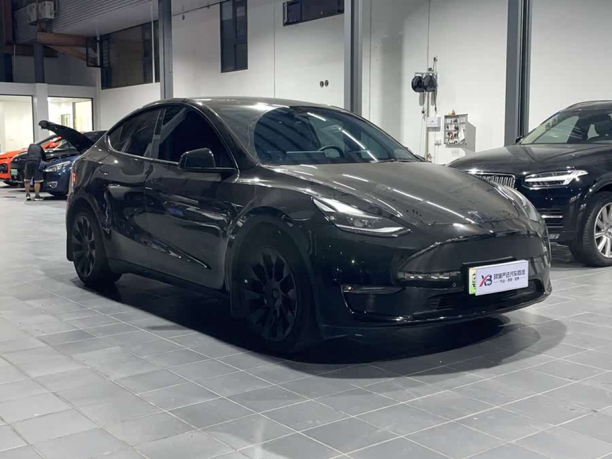 特斯拉 Model Y  2021款 標(biāo)準(zhǔn)續(xù)航后驅(qū)版圖片