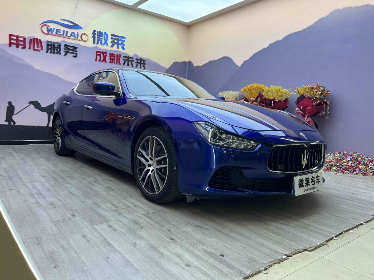 瑪莎拉蒂 Ghibli  2014款 3.0T 標(biāo)準(zhǔn)版圖片