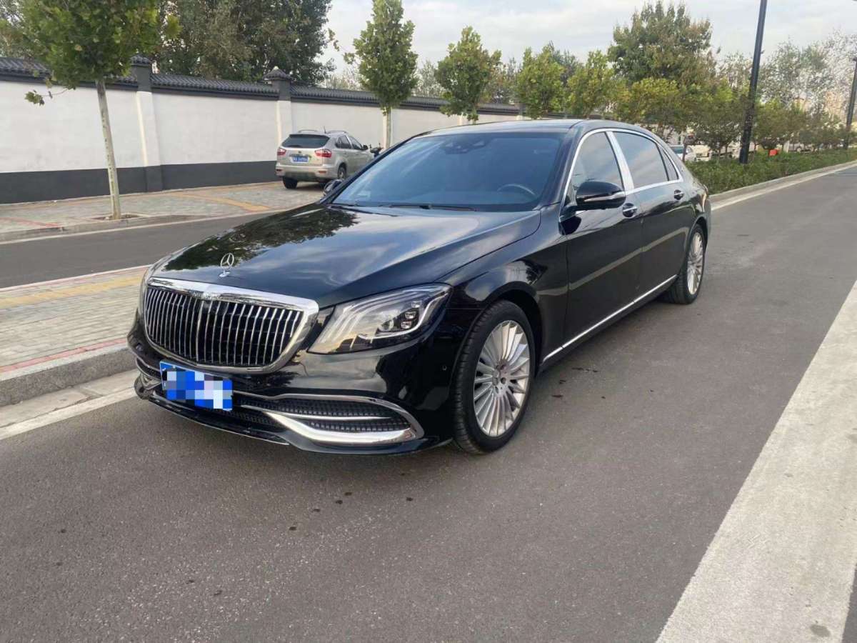 2019年6月奔馳 邁巴赫S級  2019款 S 450 4MATIC