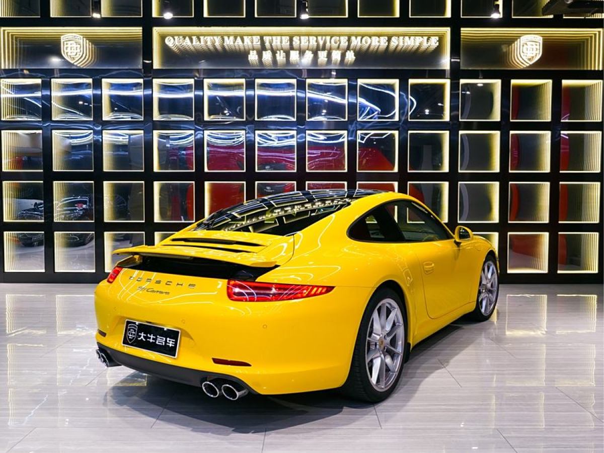 保時(shí)捷 911  2012款 Carrera 3.4L圖片