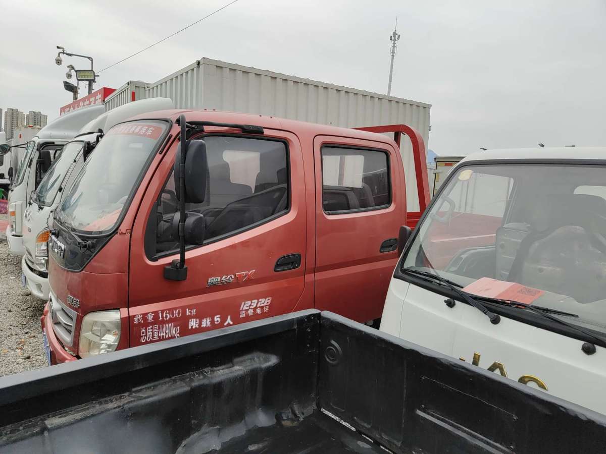 【溫州二手車】2016年10月_二手福田奧鈴雙排欄板貨車_華夏二手車網