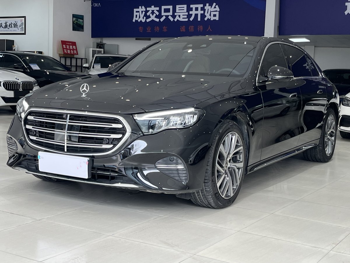 奔馳 奔馳E級  2024款 E 300 L 時尚型圖片