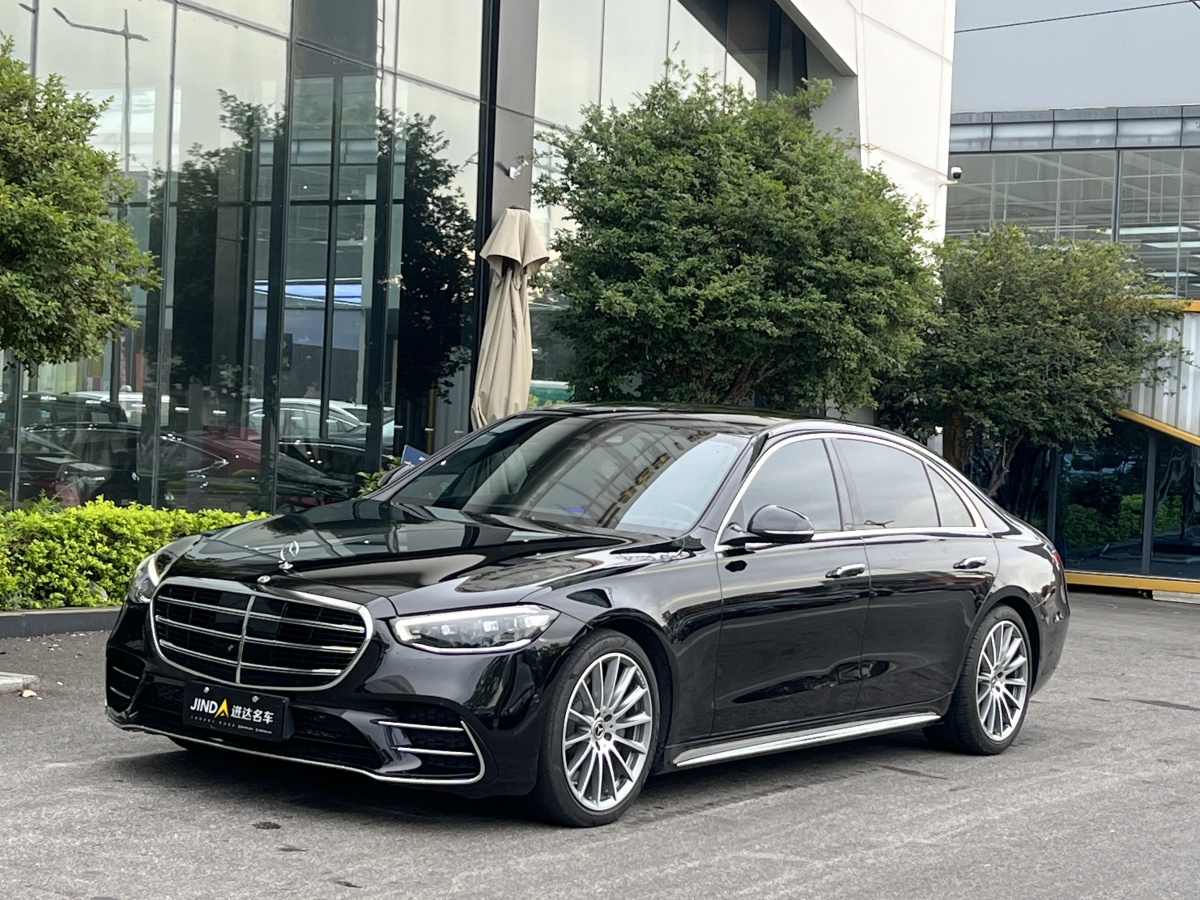 2022年12月奔馳 奔馳S級  2022款 改款 S 450 L 4MATIC