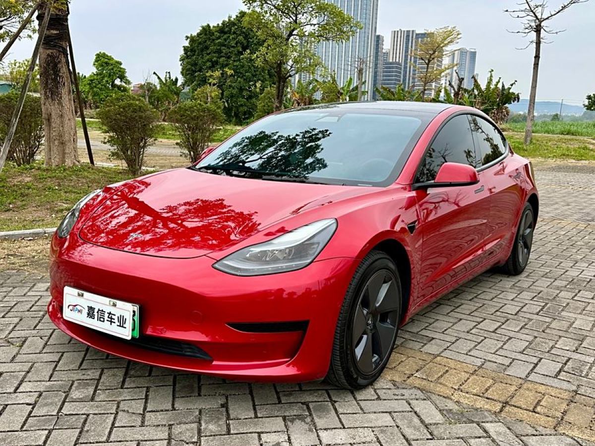 2021年10月特斯拉 Model 3  2021款 改款 標(biāo)準(zhǔn)續(xù)航后驅(qū)升級(jí)版