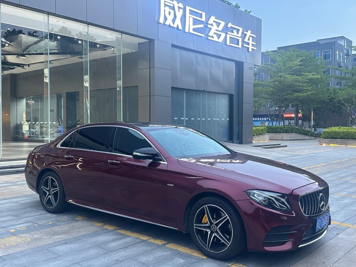 奔馳 奔馳E級  2020款 改款 E 300 L 運(yùn)動(dòng)殊享版圖片