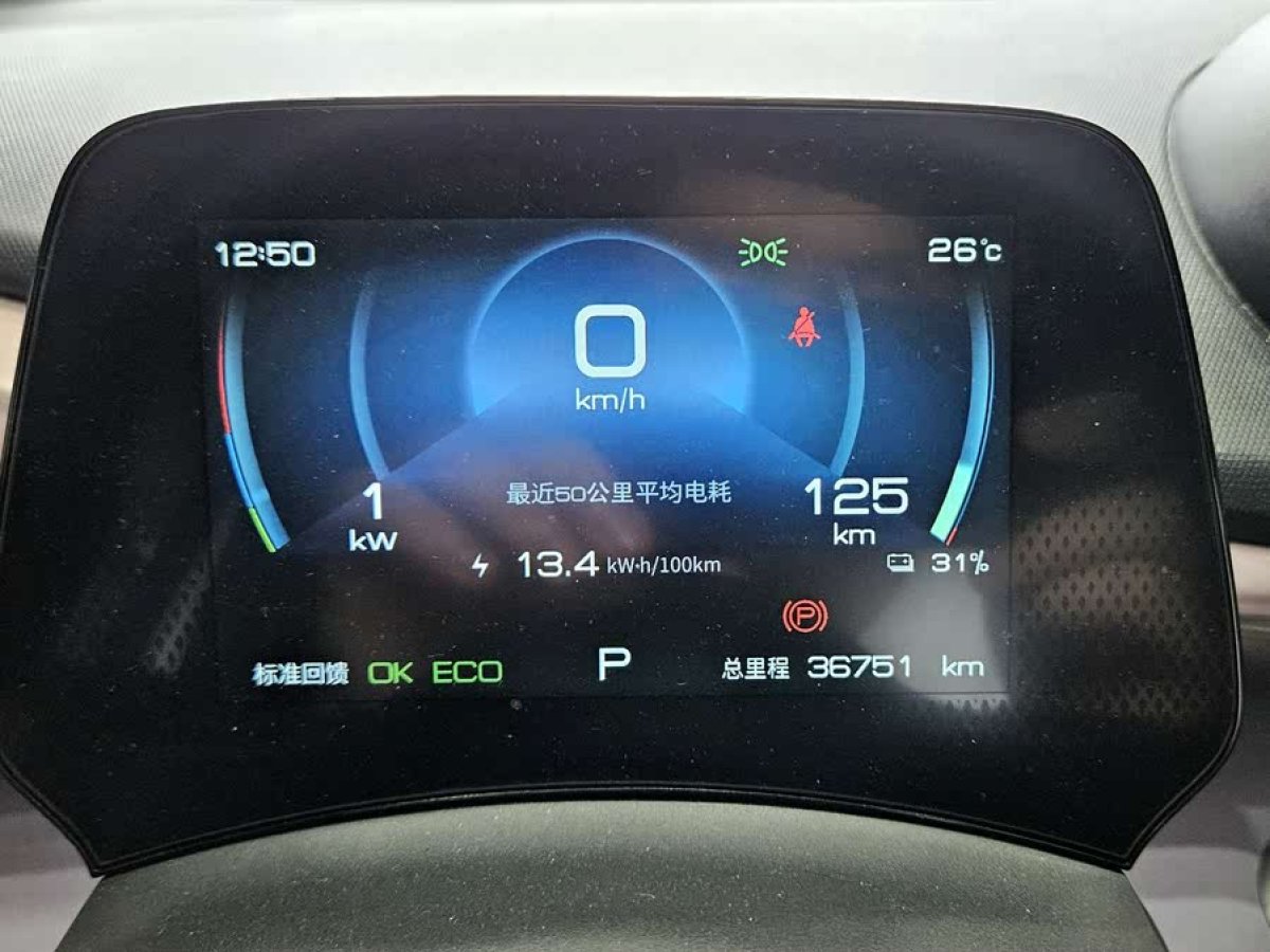 比亞迪 海豚  2021款 405km 時(shí)尚版圖片