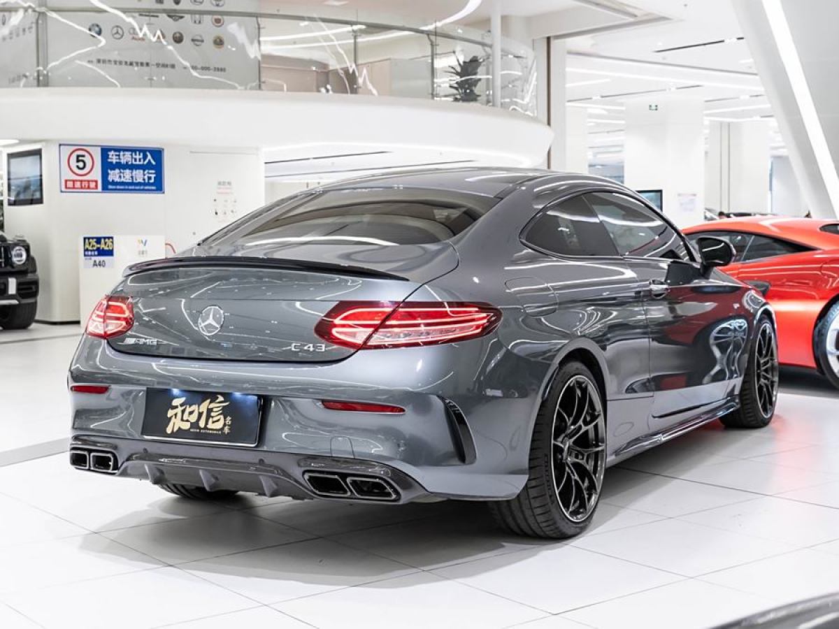 奔馳 奔馳C級AMG  2019款 AMG C 43 4MATIC 轎跑車圖片