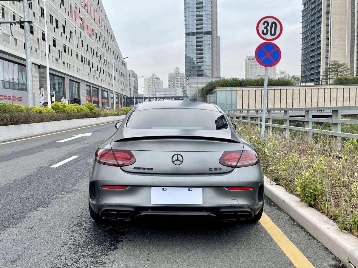 2018年6月奔馳 奔馳c級amg 2016款 amg c 63 coupe