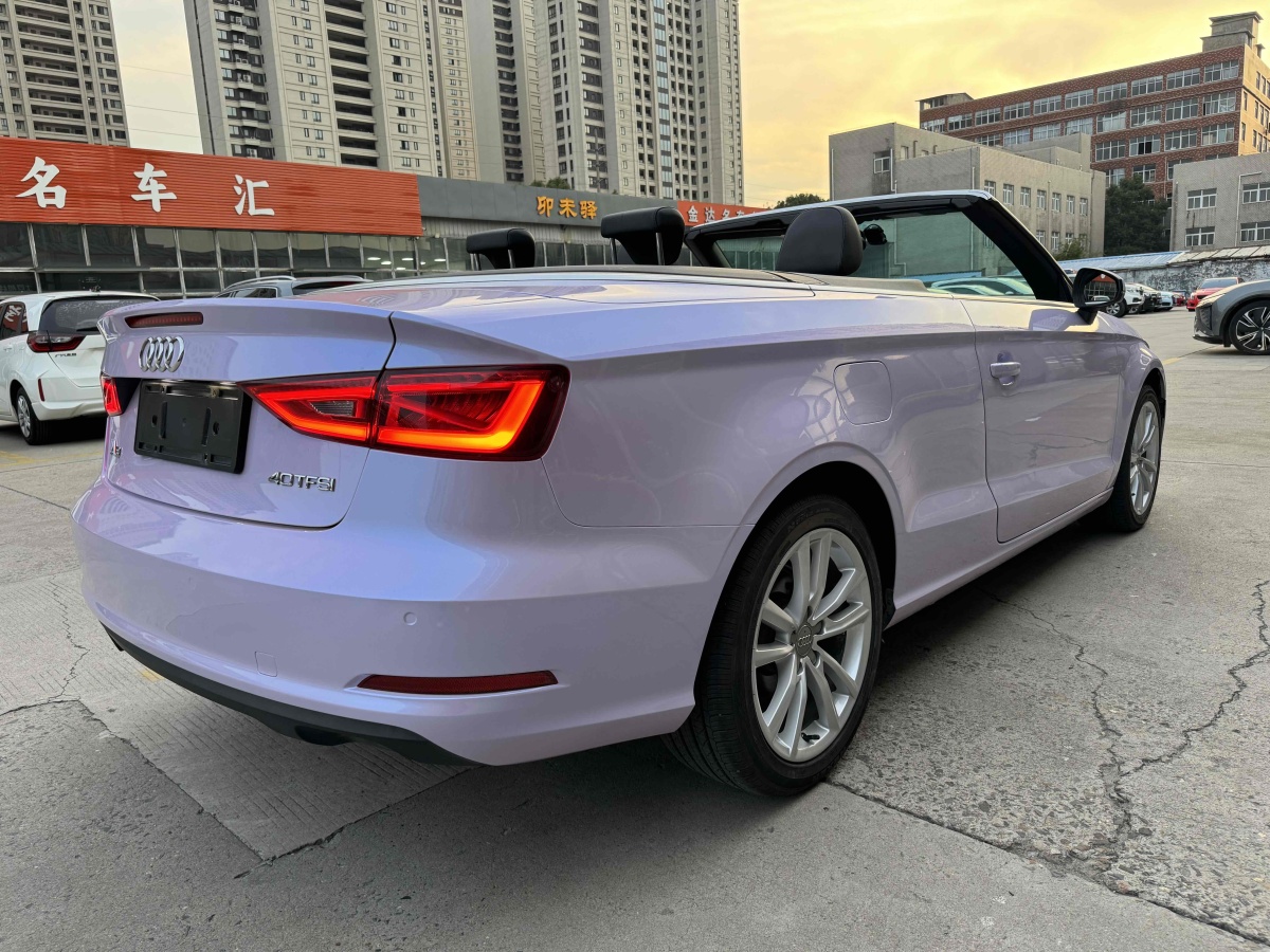 奧迪 奧迪A3  2015款 Cabriolet 40 TFSI圖片