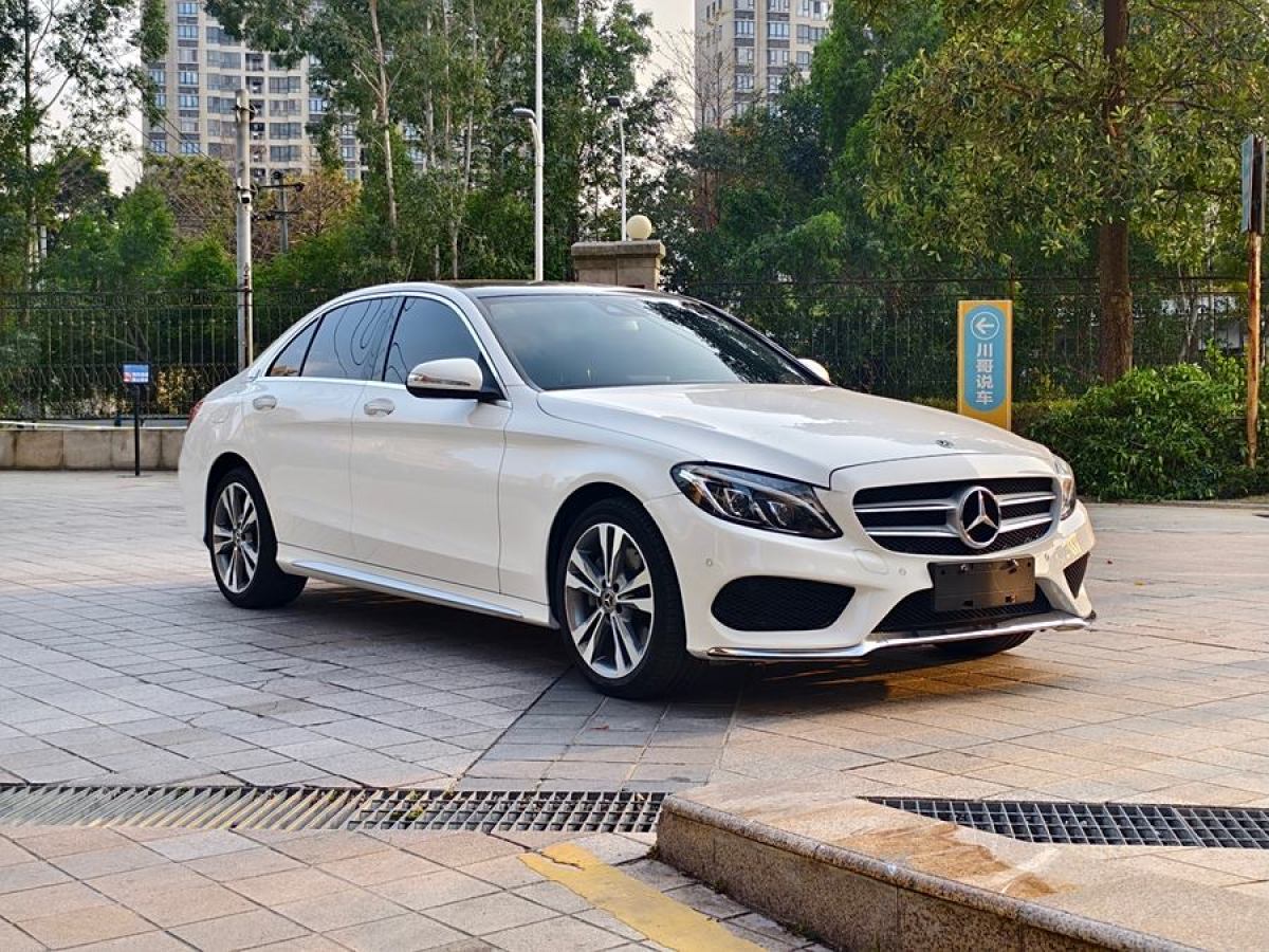 奔馳 奔馳C級  2018款 C 200 L 4MATIC 運動版圖片