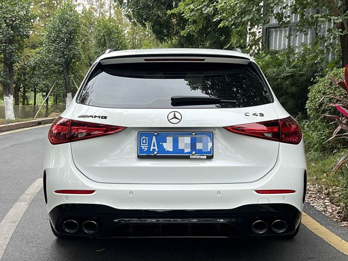 奔馳 奔馳C級AMG  2024款 改款 AMG C 43 4MATIC 旅行轎車 特別版圖片