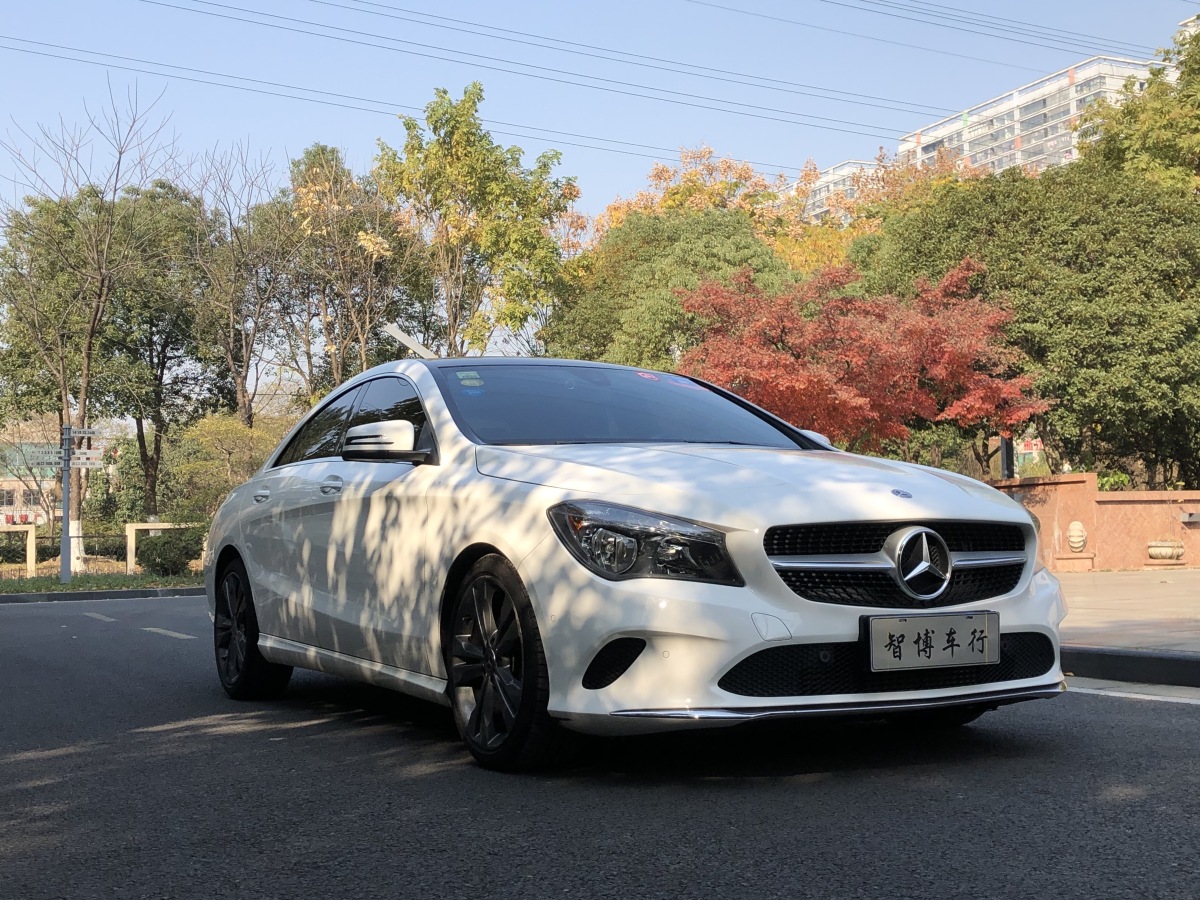 2018年10月奔馳 奔馳cla級 2018款 cla 200 動感型