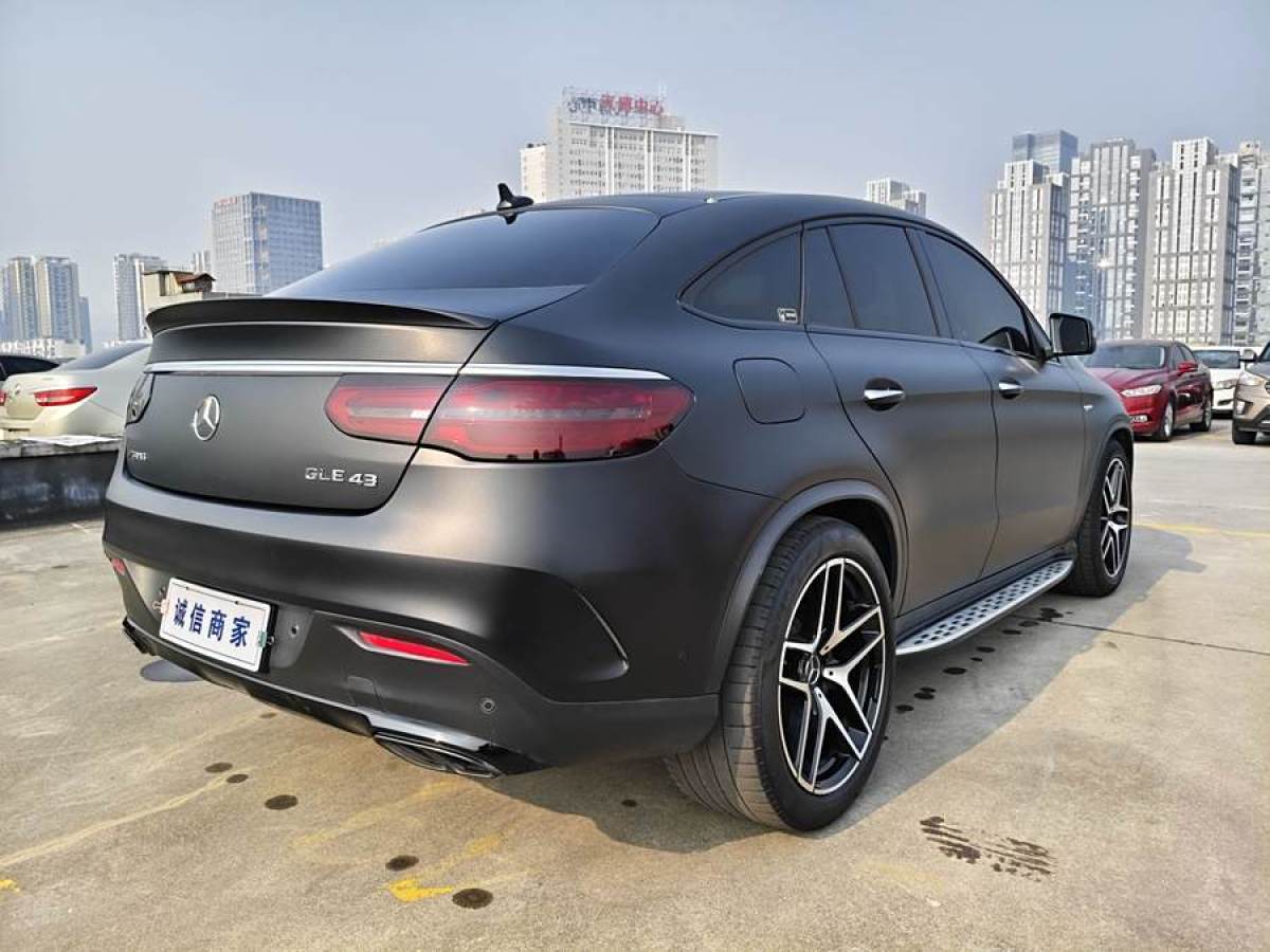 奔馳 奔馳GLE轎跑 AMG  2017款 AMG GLE 43 4MATIC 轎跑SUV圖片