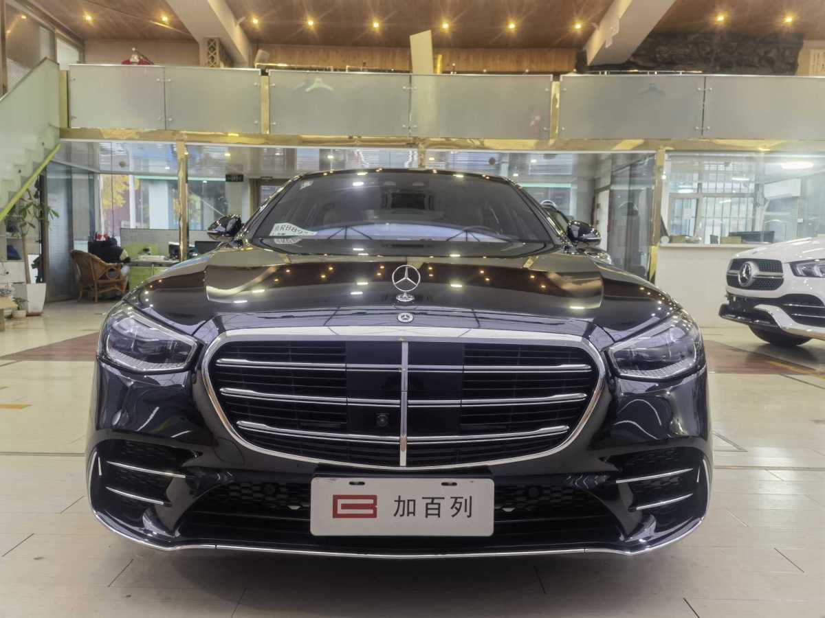 奔馳 奔馳S級  2021款 改款 S 500 L 4MATIC圖片