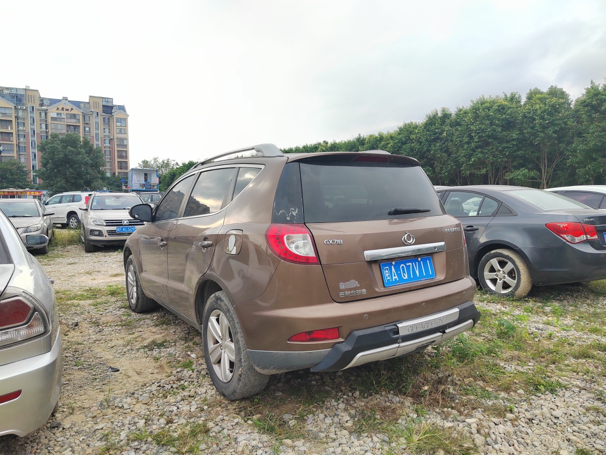 吉利 吉利GX7  2012款 1.8L 手動(dòng)舒適型圖片