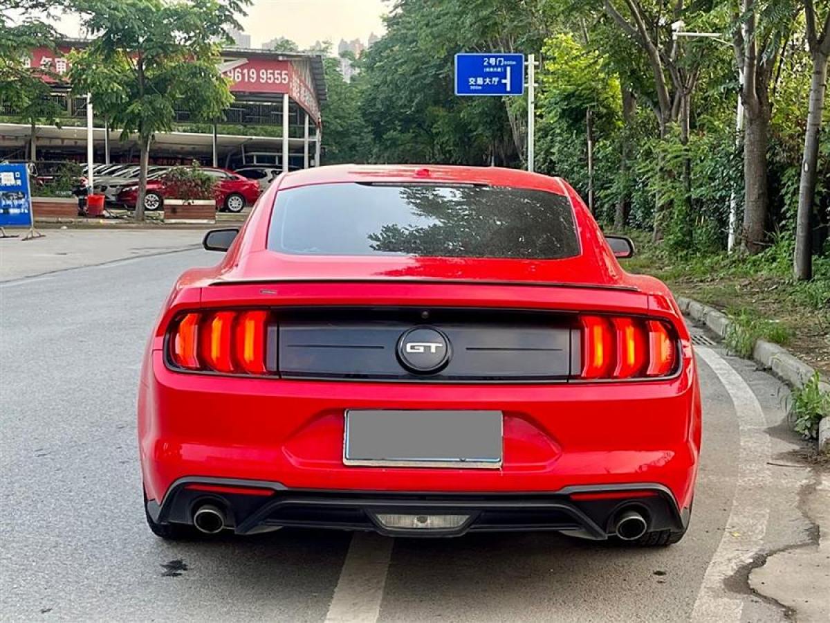 2019年7月福特 Mustang  2018款 2.3L EcoBoost