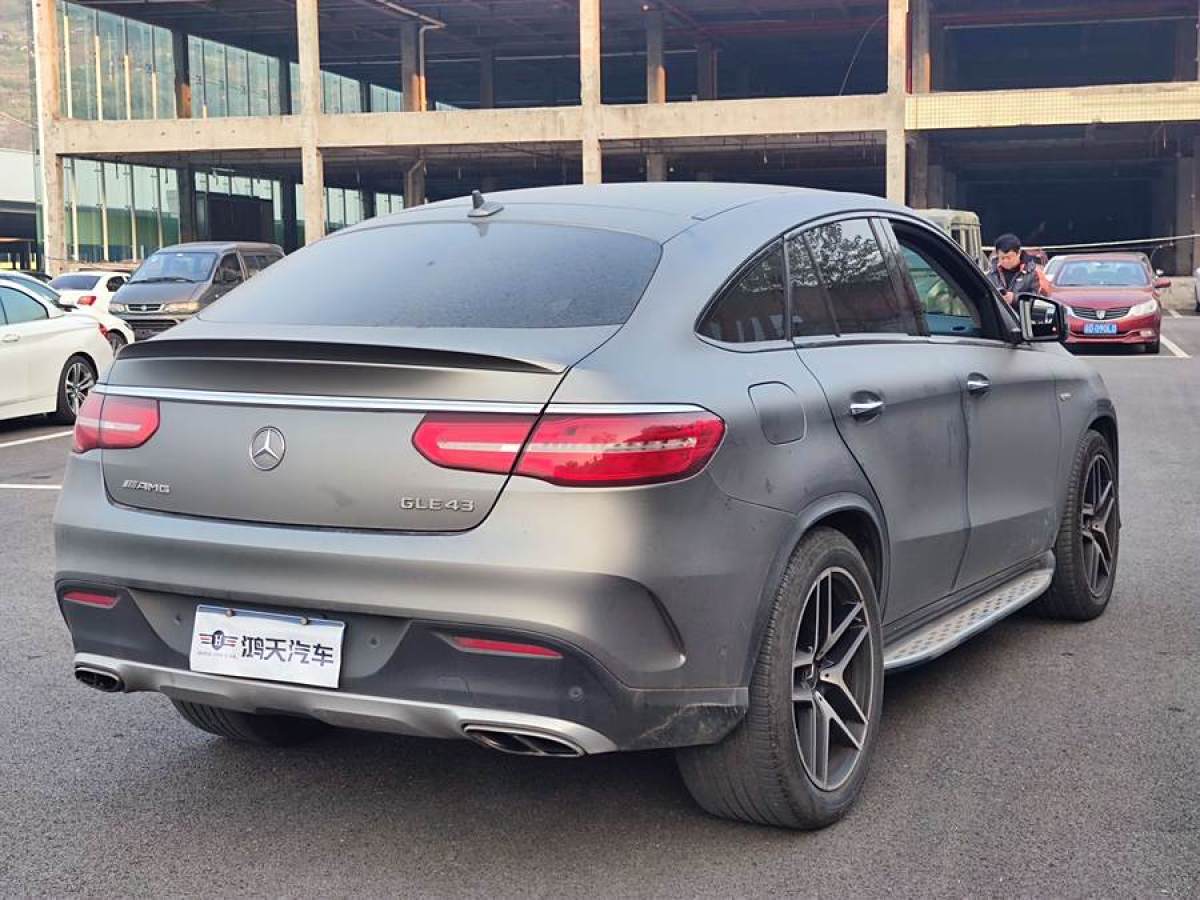 奔馳 奔馳GLE轎跑 AMG  2017款 AMG GLE 43 4MATIC 轎跑SUV圖片