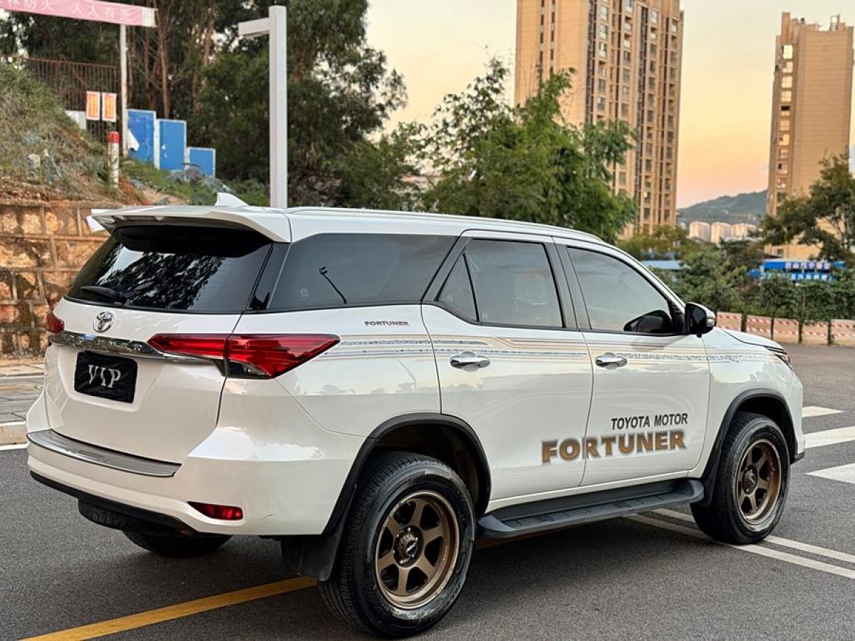 2018年9月豐田 Fortuner  2016款 2.7L 中東版