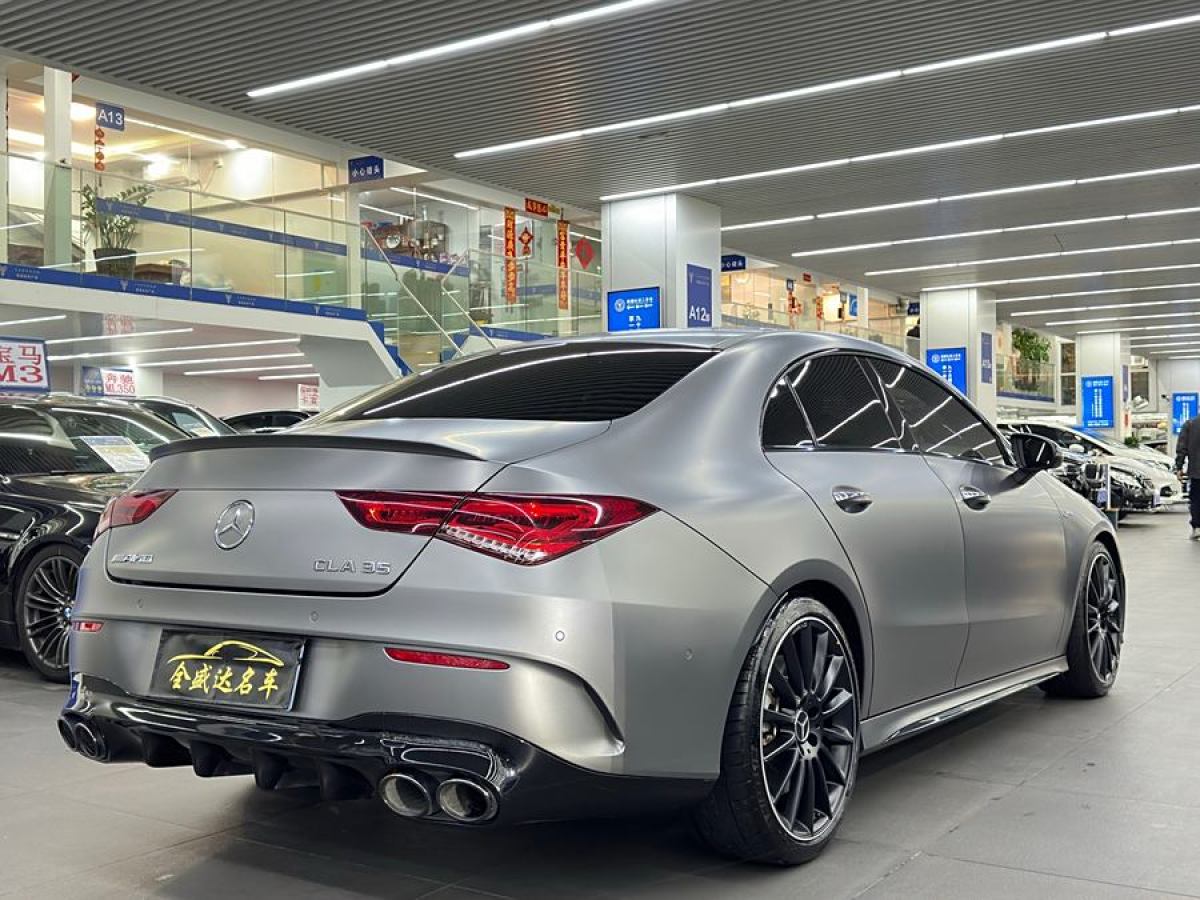 奔馳 奔馳CLA級AMG  2024款 改款 AMG CLA 35 4MATIC圖片