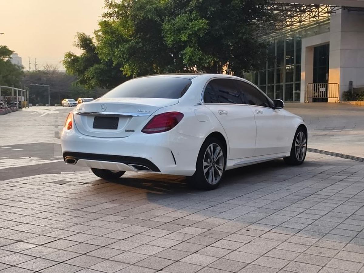 奔馳 奔馳C級  2018款 C 200 L 4MATIC 運動版圖片