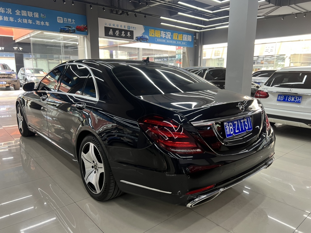 奔馳 奔馳S級  2019款 S 350 L 豪華型 臻藏版圖片