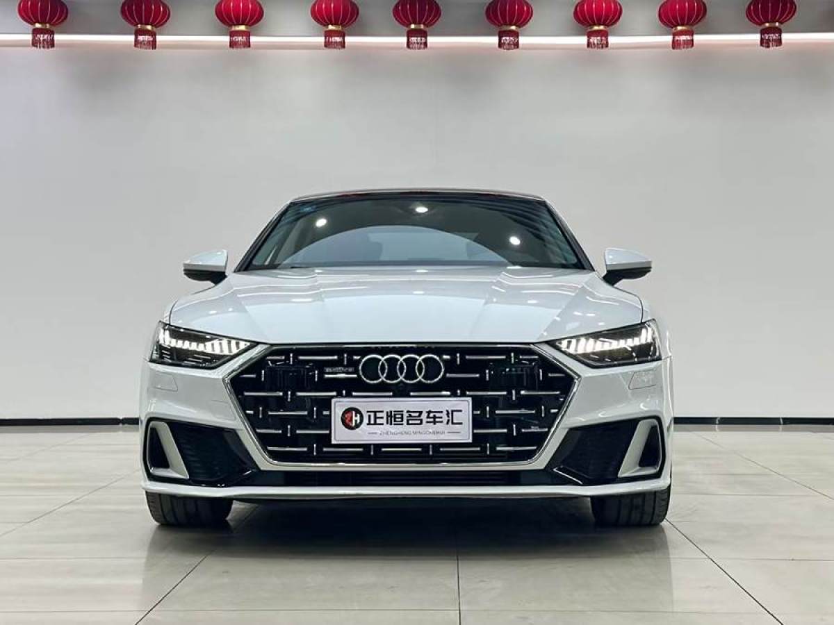 奧迪 奧迪A7L  2022款 45 TFSI quattro S-line 圣騎士圖片