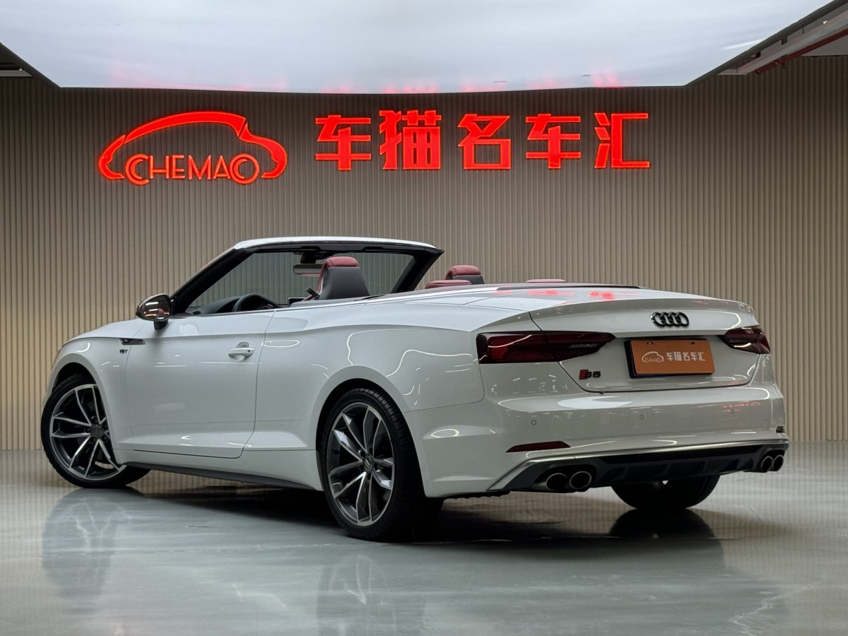 2019年1月奧迪 奧迪S5  2017款 S5 3.0T Cabriolet