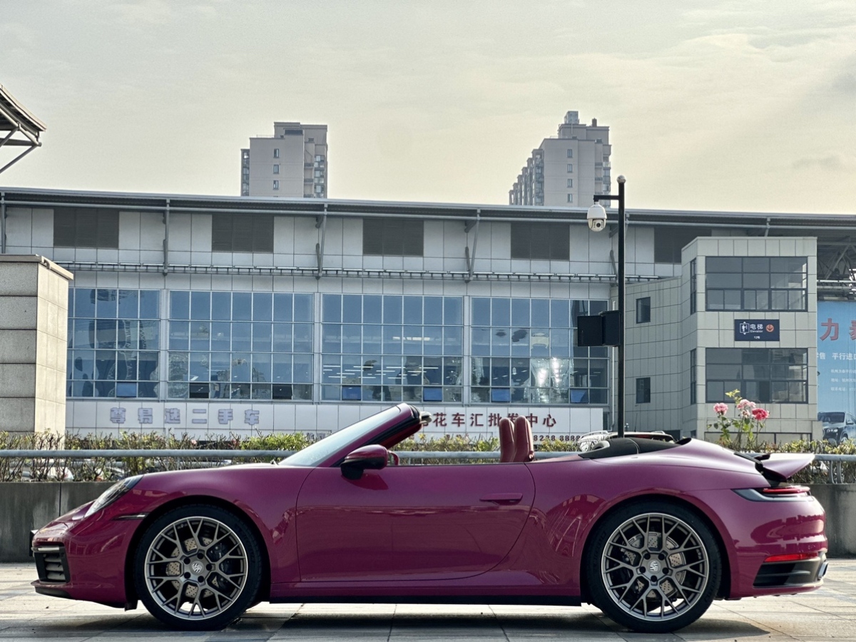 保時捷 911  2023款 Carrera Cabriolet 3.0T圖片