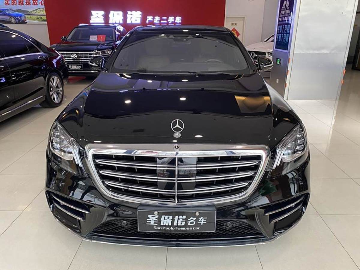 奔馳 奔馳S級(jí)  2018款 S 450 L 4MATIC 卓越特別版圖片