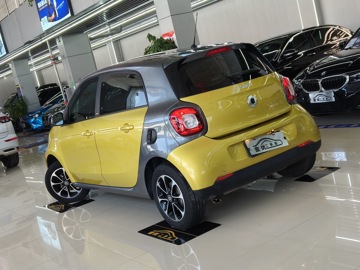 smart forfour  2018款 1.0L 52千瓦激情版圖片