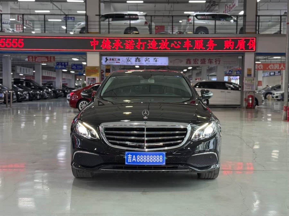 奔馳 奔馳E級(jí)  2019款 改款 E 300 L 時(shí)尚型圖片