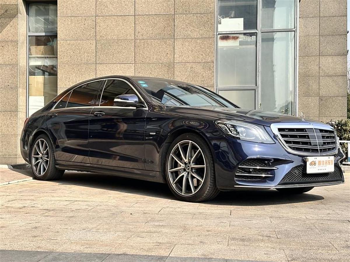 2020年1月奔馳 奔馳S級  2019款 S 450 L 4MATIC 臻藏版