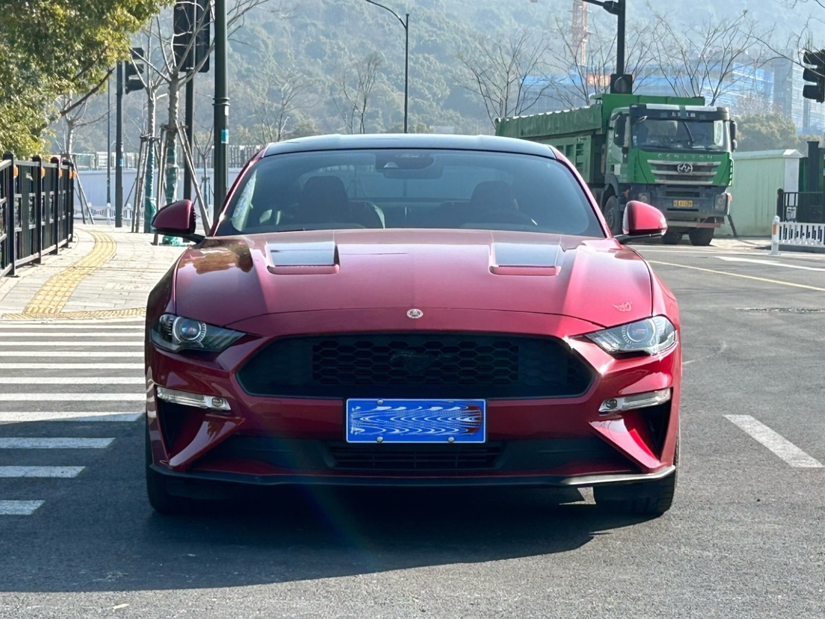 福特 Mustang  2021款 2.3L EcoBoost 黑曜魅影特別版圖片