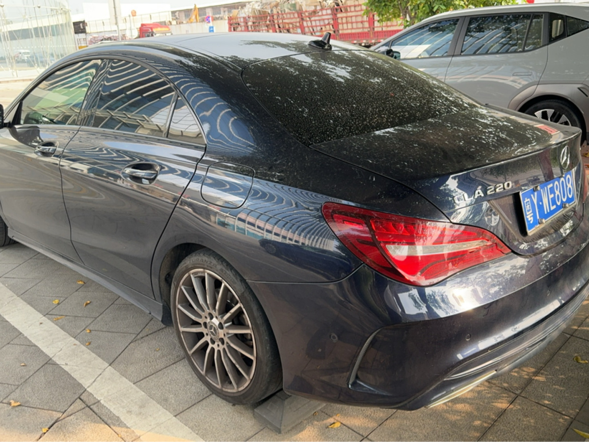 2018年5月奔馳 奔馳CLA級  2018款 CLA 220 4MATIC