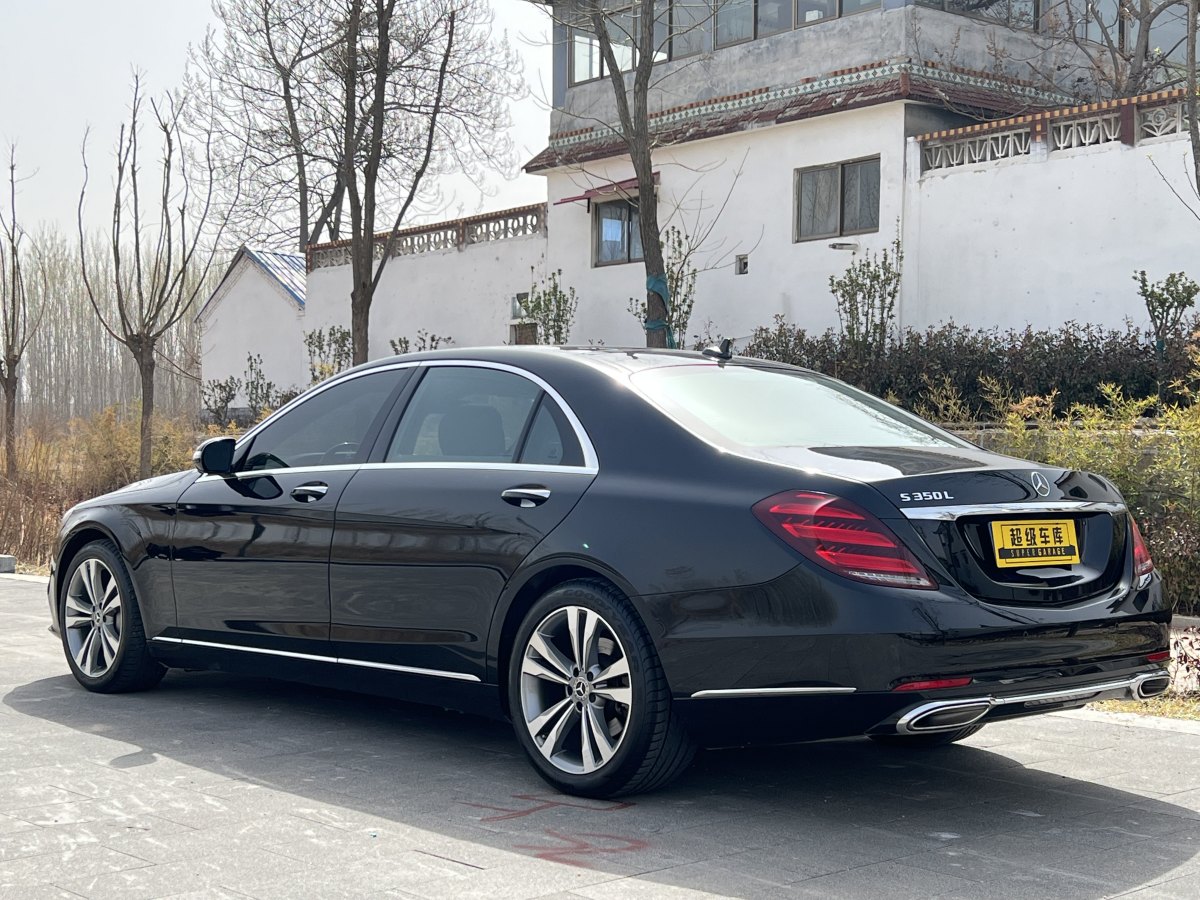 奔驰 奔驰S级  2019款 S 350 L 豪华型图片