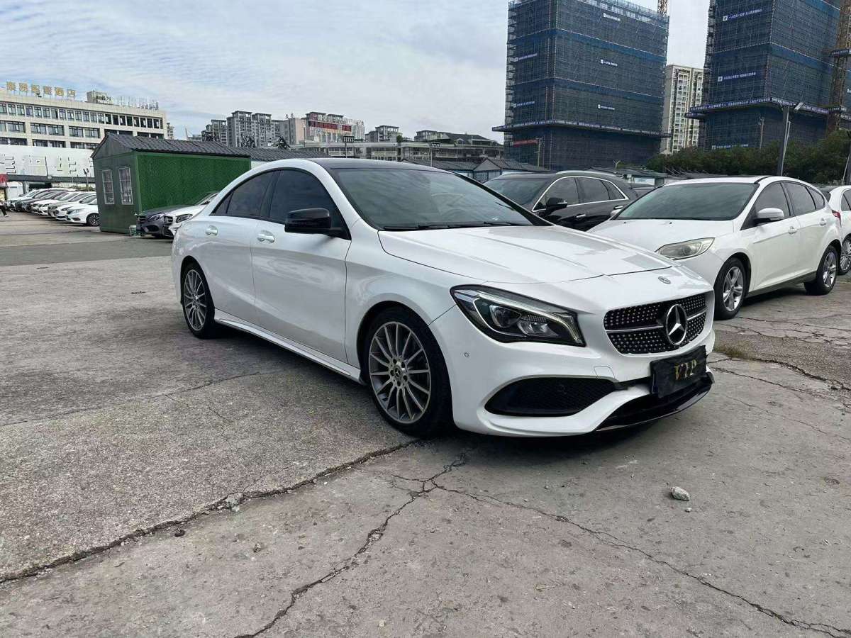 2018年11月奔馳 奔馳CLA級  2019款 CLA 220 4MATIC