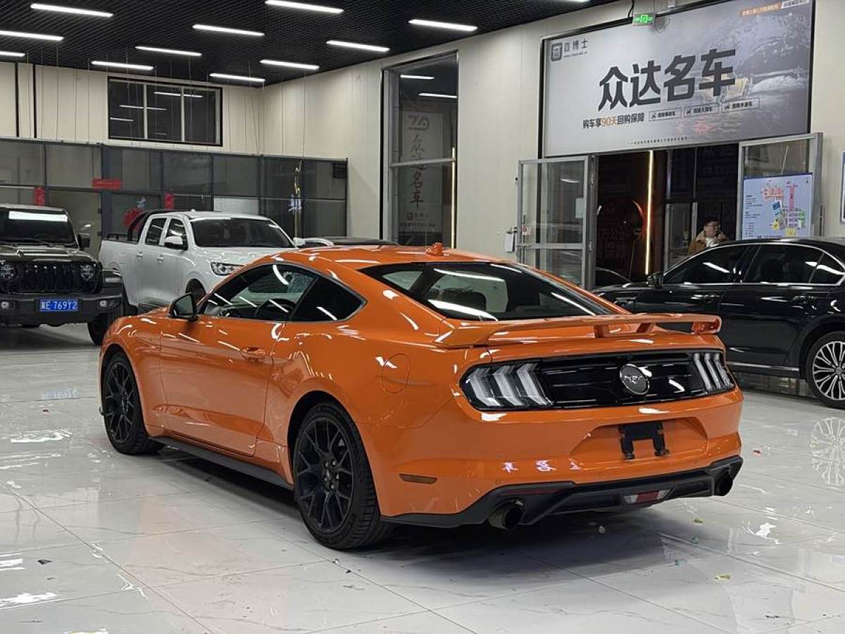 福特 Mustang  2021款 2.3L EcoBoost 黑曜魅影特別版圖片