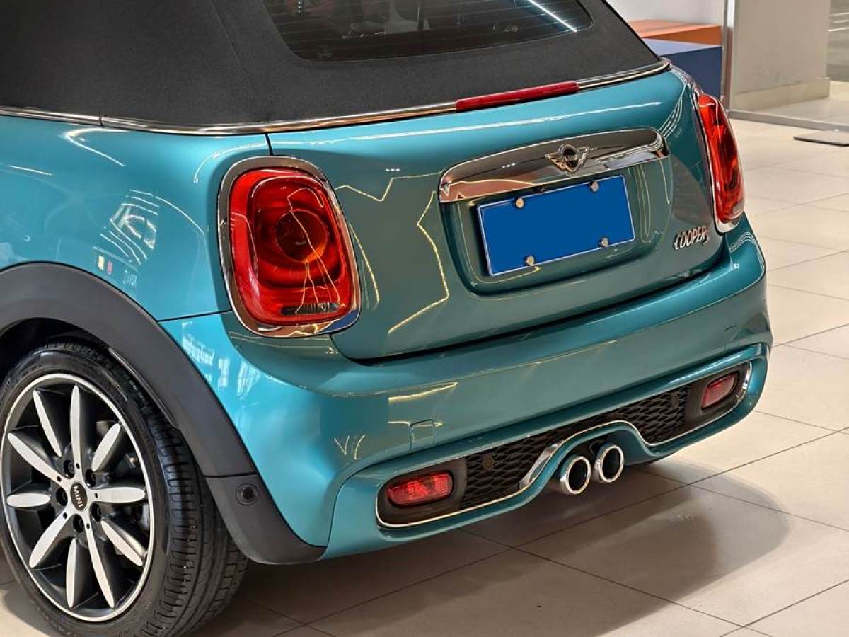 MINI MINI  2016款 2.0T COOPER S CABRIO 加勒比藍(lán)限量版圖片