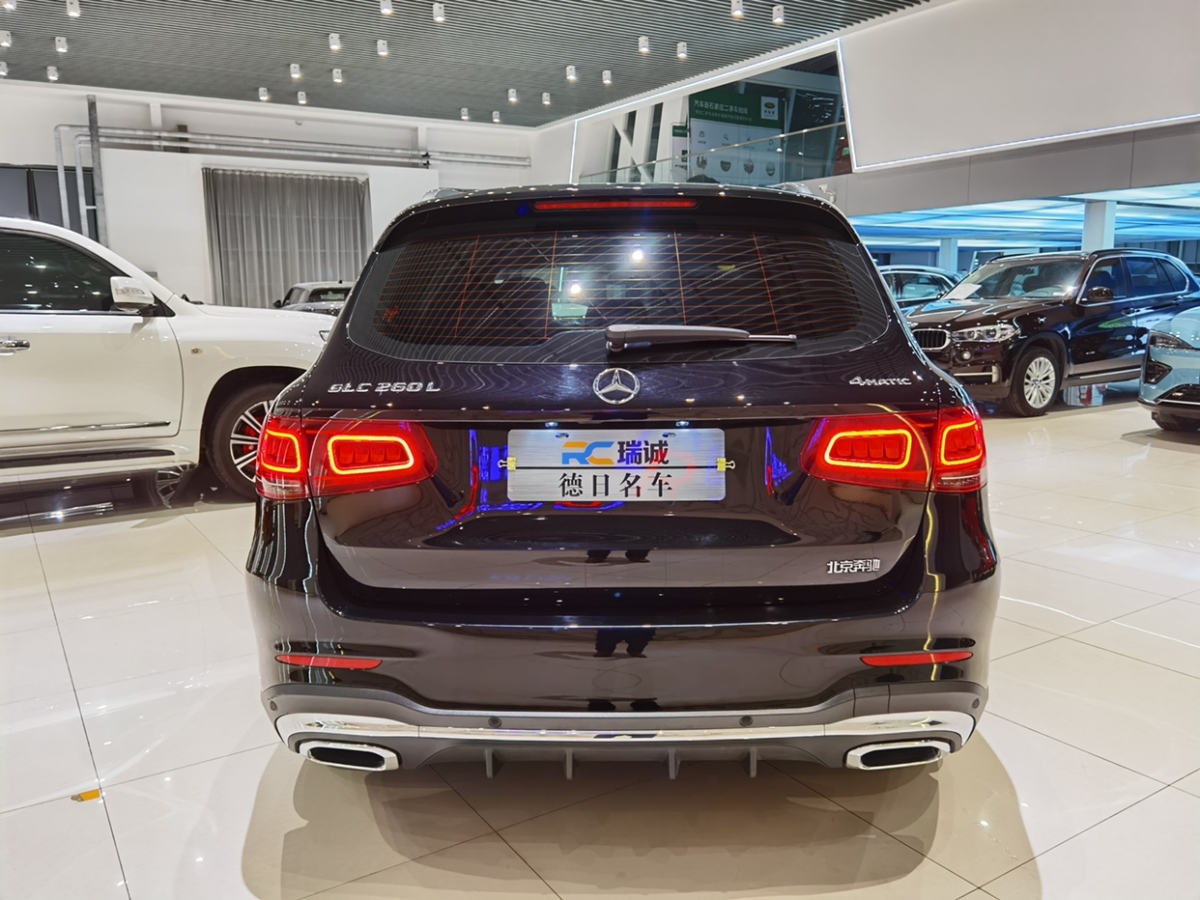 奔馳 奔馳glc 2020款 改款 glc 260 l 4matic 動感型圖片