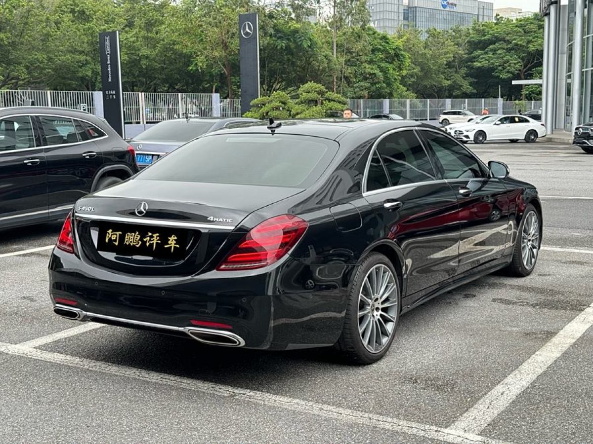 奔馳 奔馳S級  2019款 S 450 L 4MATIC 臻藏版圖片