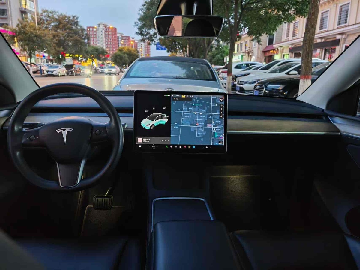 特斯拉 Model Y  2021款 標(biāo)準(zhǔn)續(xù)航后驅(qū)版圖片