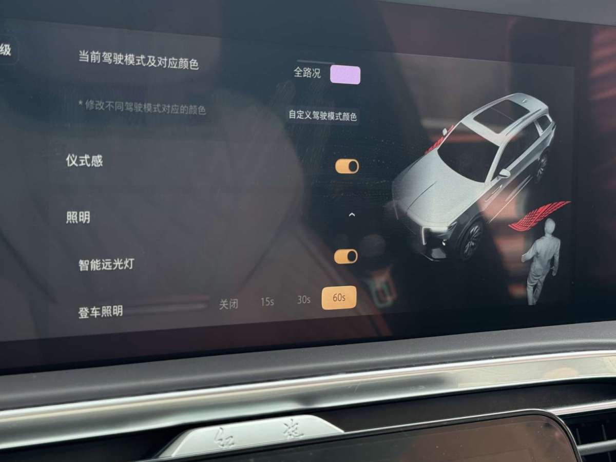 紅旗 紅旗E-HS9  2022款 660km 旗領(lǐng)版 四座圖片