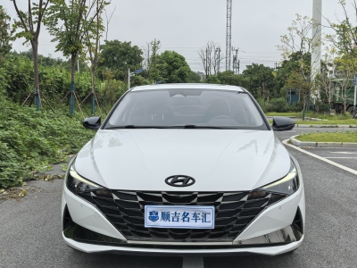 2021年5月 现代 伊兰特 1.5L LUX尊贵版图片