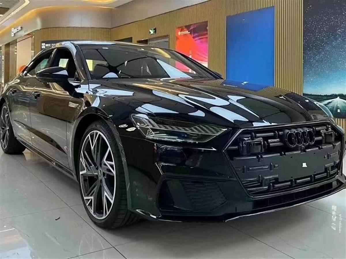 奧迪 奧迪A7L  2024款 45 TFSI quattro 黑武士版圖片