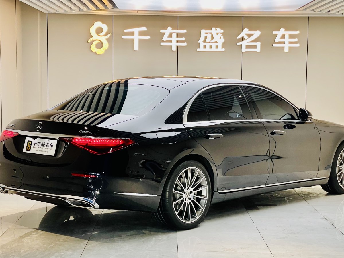 奔馳 奔馳S級(jí)  2021款 改款 S 400 L 商務(wù)型圖片