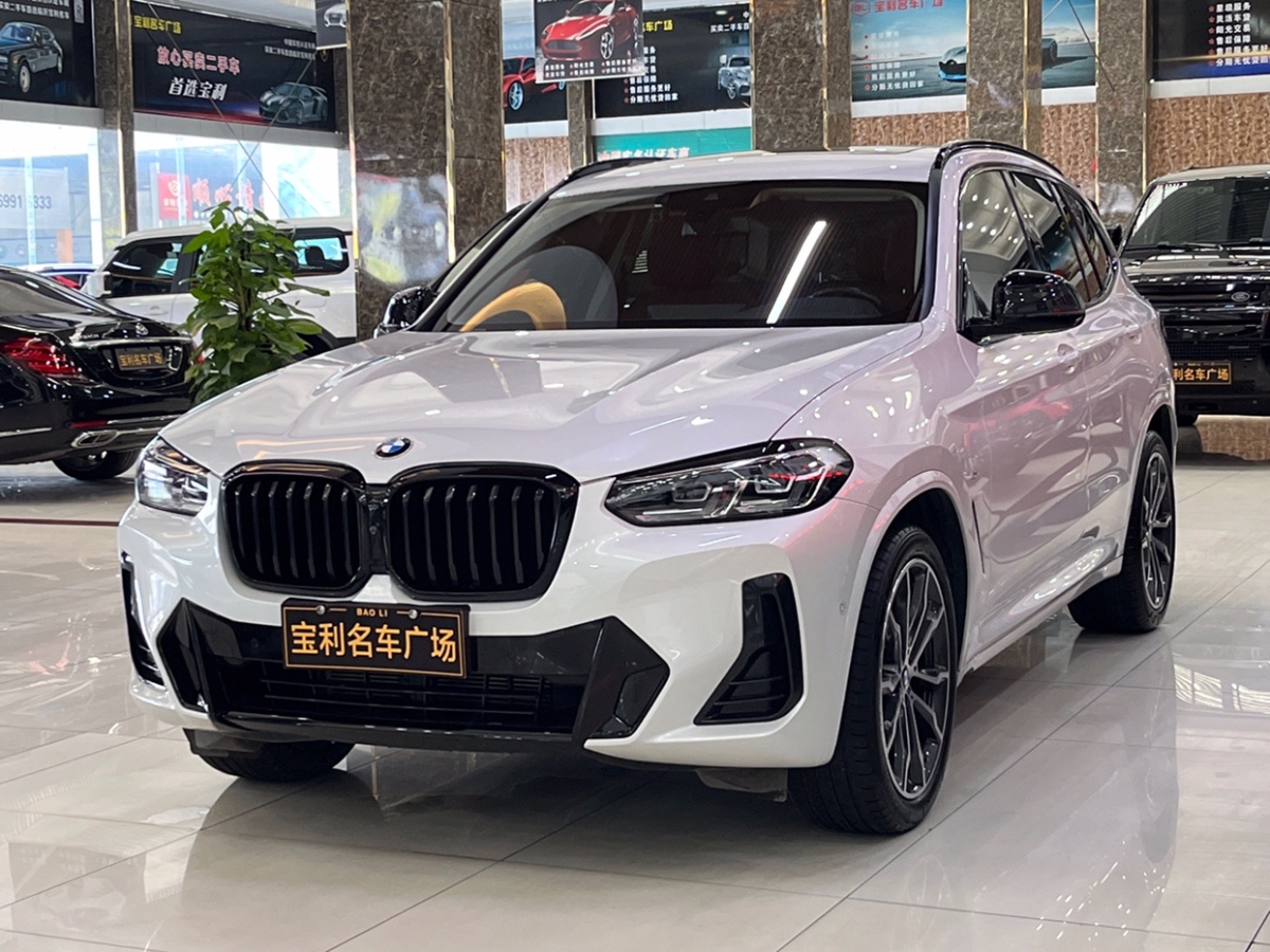 2023年8月寶馬 寶馬X3  2023款 xDrive30i 領(lǐng)先型 M曜夜套裝